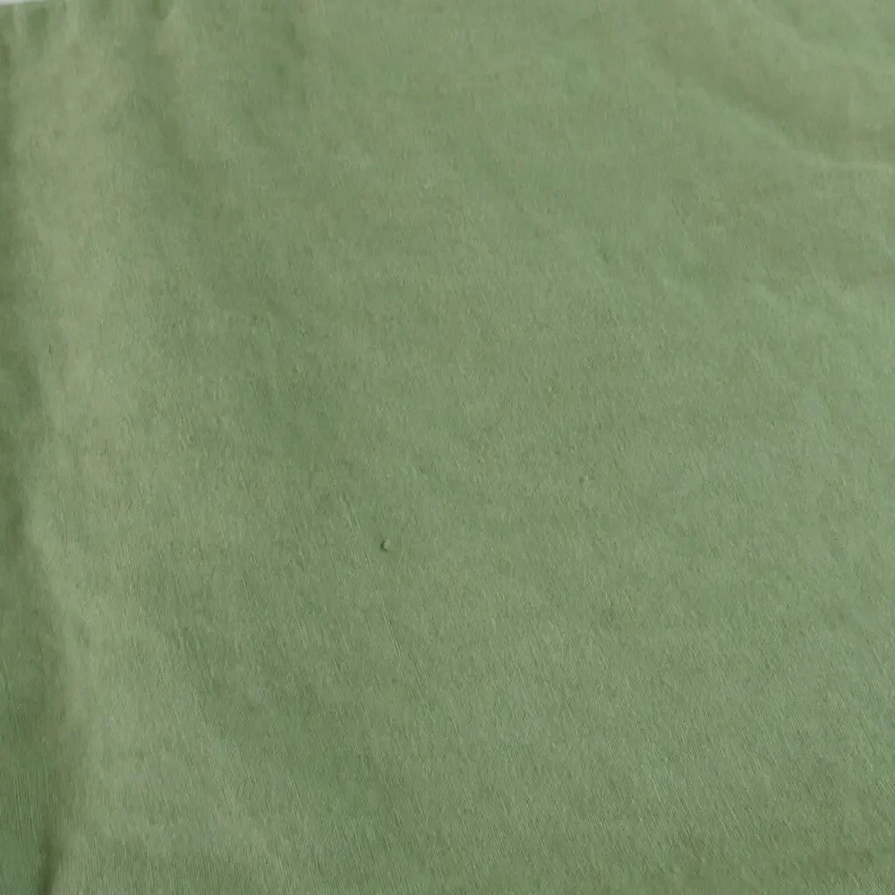 Simple Opulence 100% Linen Pillowcase Button Closure Green King 35” x 20” Modern